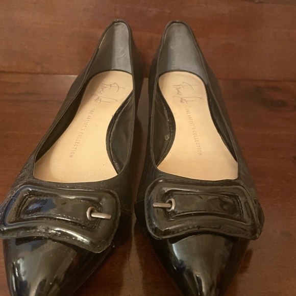 🤩 Vintage black patent leather women’s shoes size 7 1/2 see pictures for d… - Picture 1 of 13